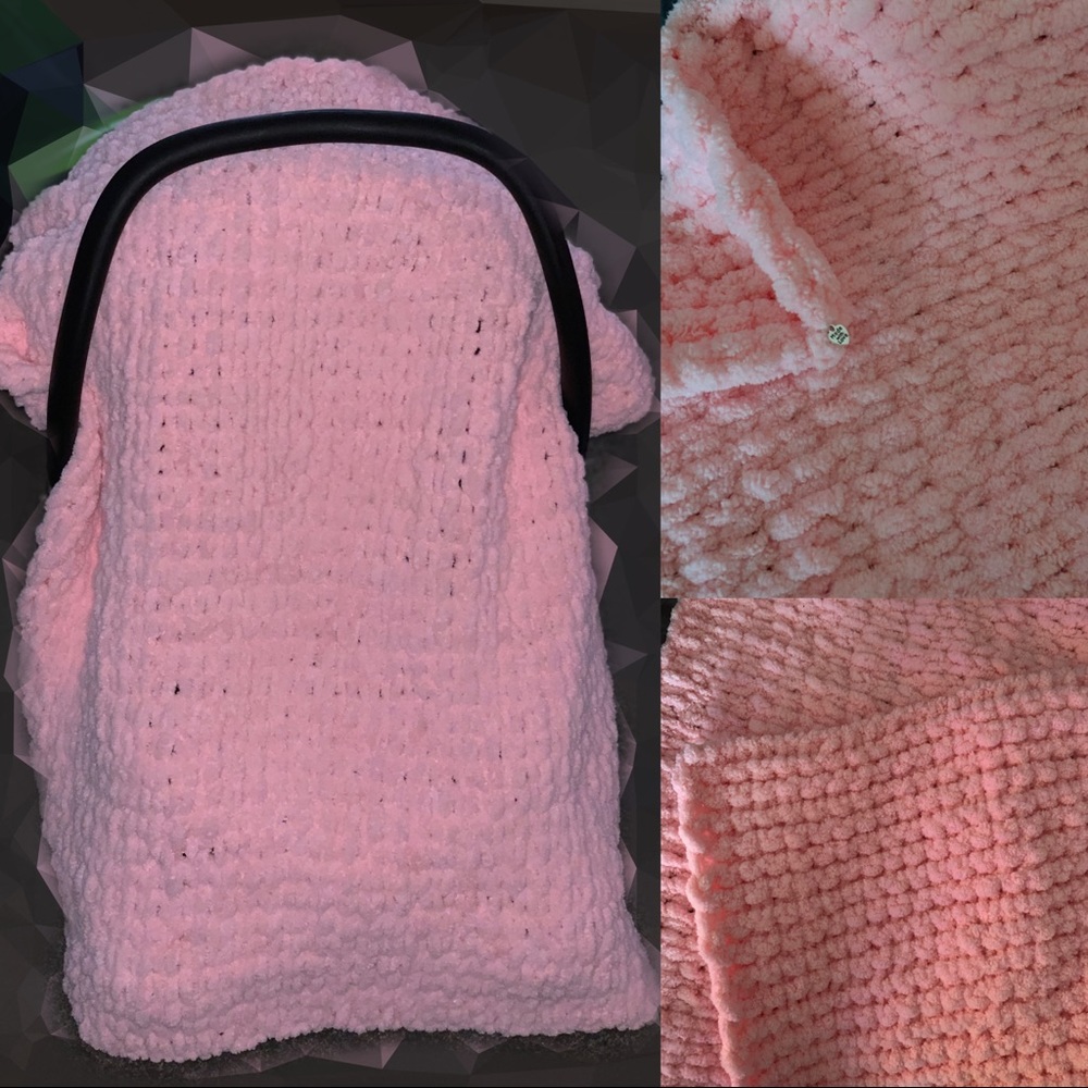 Hand knitted baby blankets